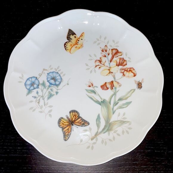 Lenox Butterfly Meadow Monarch dinner plate - Picture 1 of 3